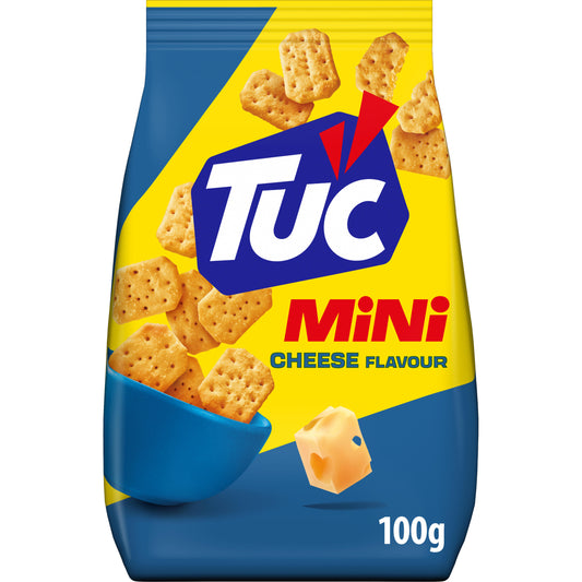 TUC MINI CHEESE Flavor Crackers Party Snacks 100g 3.5oz