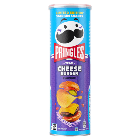 PRINGLES -TEAM- Stadium Snacks Limited Edition Potato Chips Bundle 3 x 165g