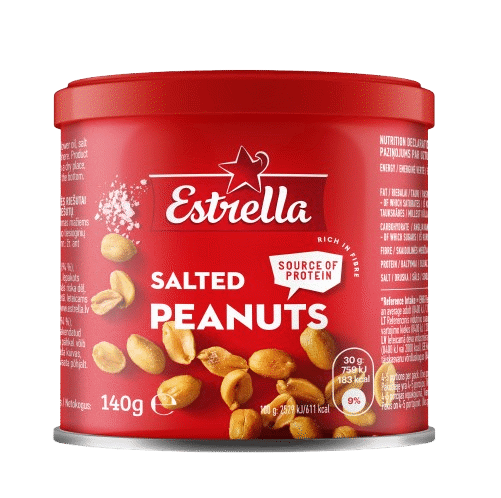 ESTRELLA Salted Peanuts 140g