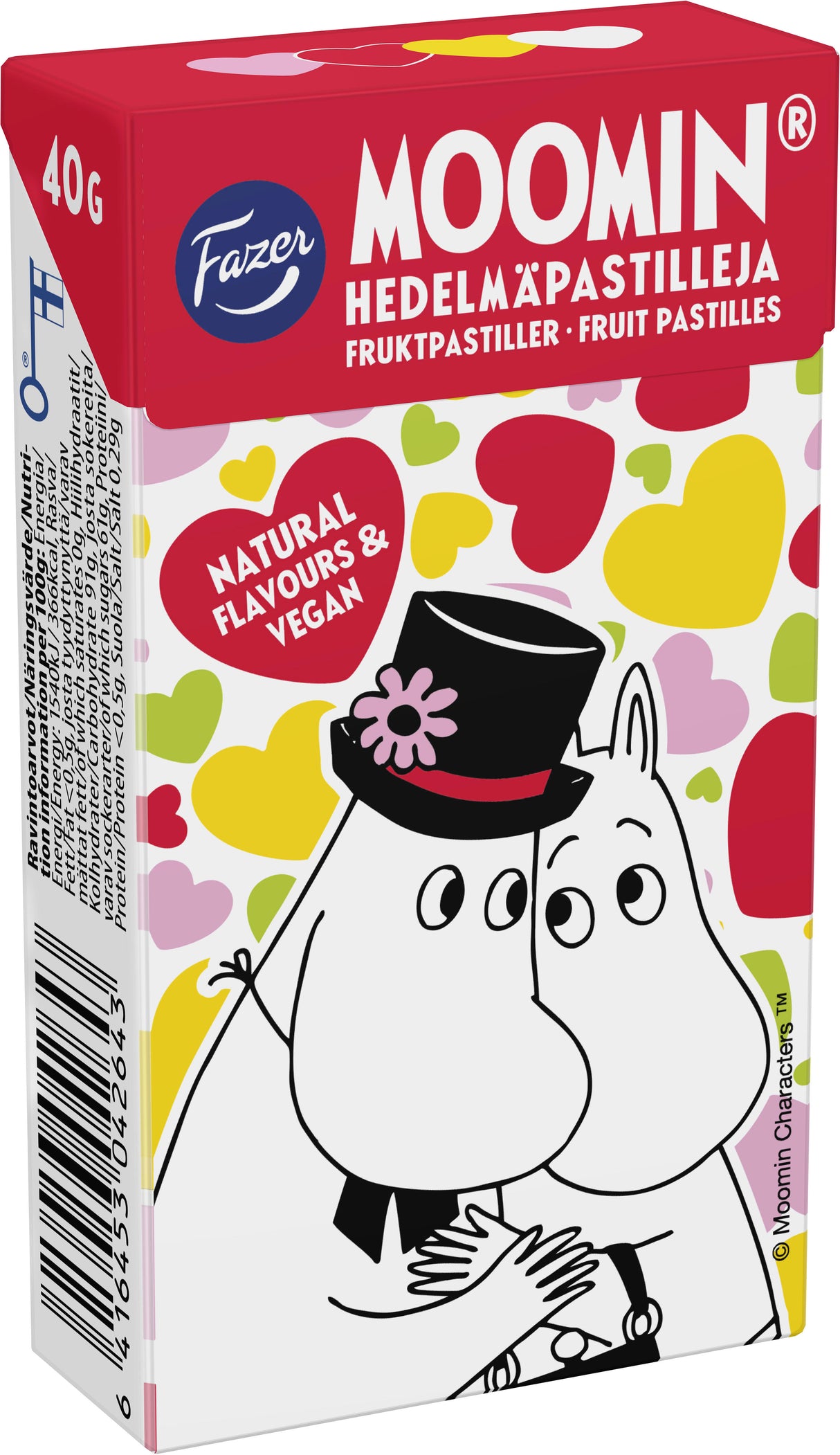 FAZER MOOMIN Natural Gummi Candies 40g