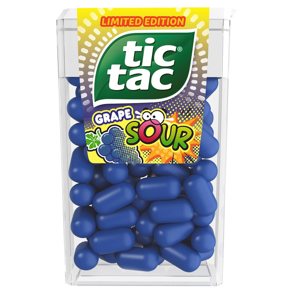 TIC TAC Sour Grape Flavor Mint Pastilles 3 x 54g