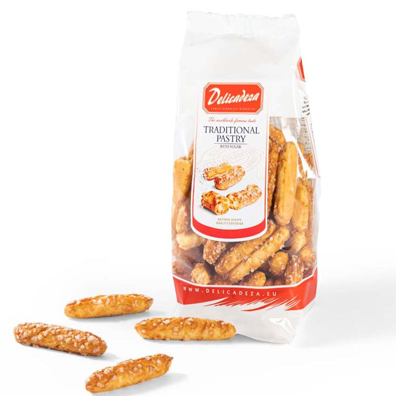 DELICADEZA Traditional Spanish Cookies Coated with Sugar 125g