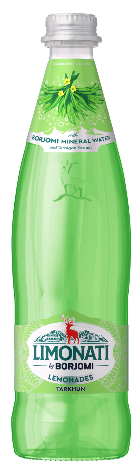 LIMONATI by BORJOMI Tarkhun Flavor Sparkling Lemonade 500ml