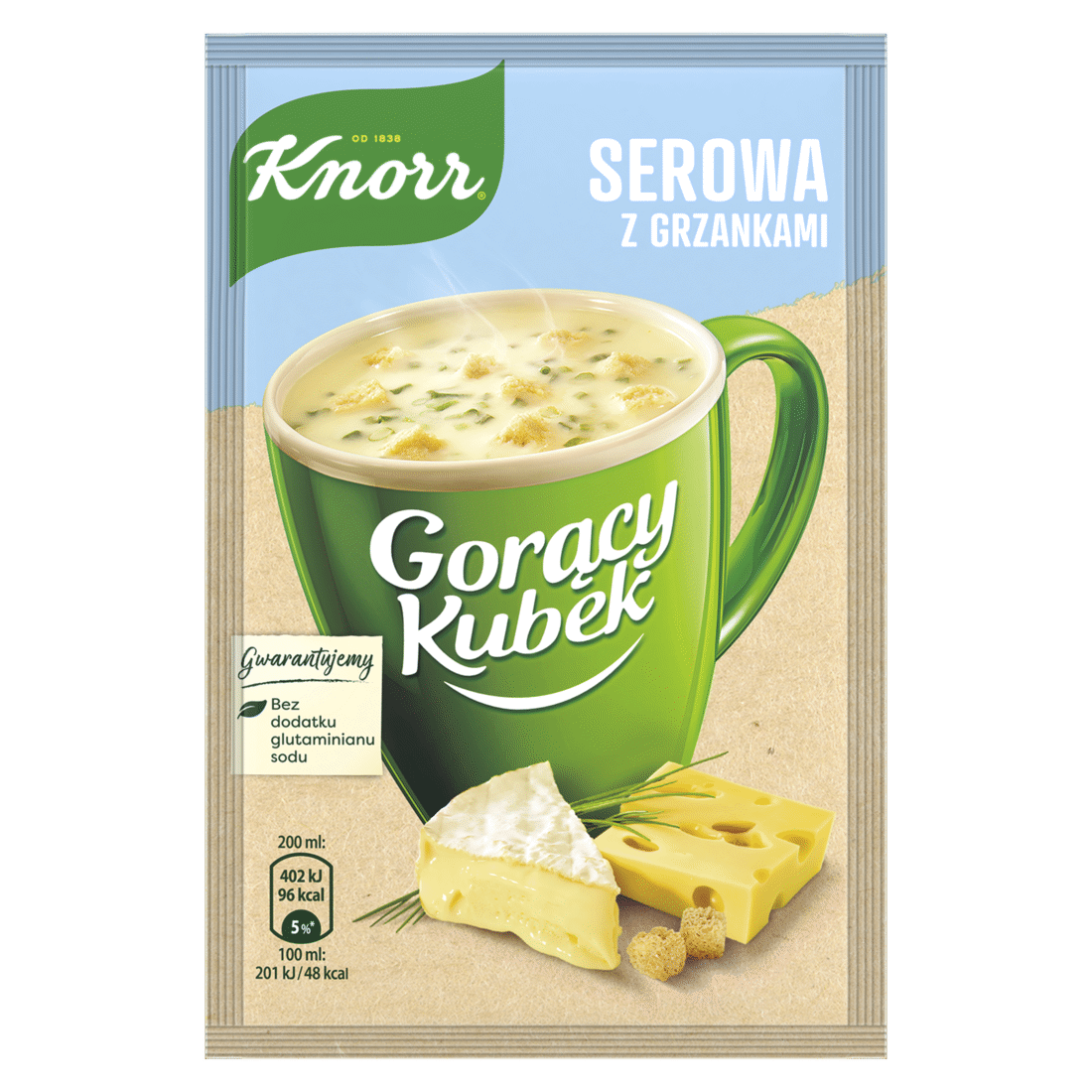 KNORR Instant Cheese Flavor Soup with Croutons 22g