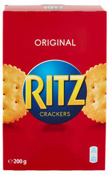 RITZ ORIGINAL Oven Baked Crackers Snacks One Bite Treats 200g 7oz