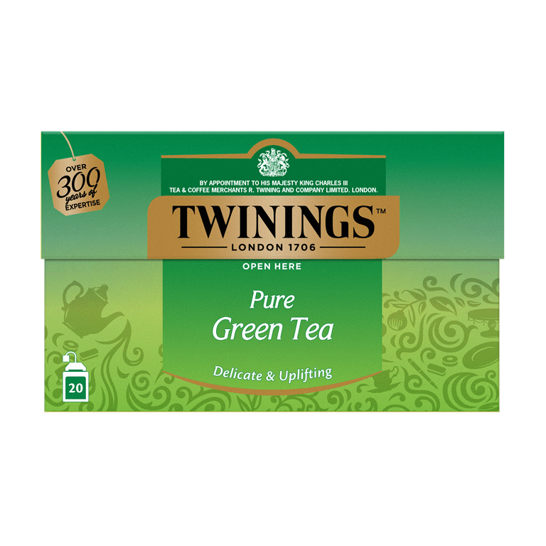 TWININGS PURE GREEN Delicate & Uplifting Green Tea 40g