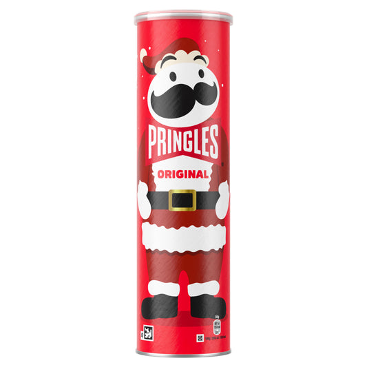 PRINGLES ORIGINAL Flavor Festive Edition Potato Chips Tube 185g