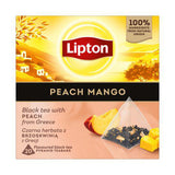LIPTON PEACH MANGO Black Tea with Peach from Greece 12 x 36g