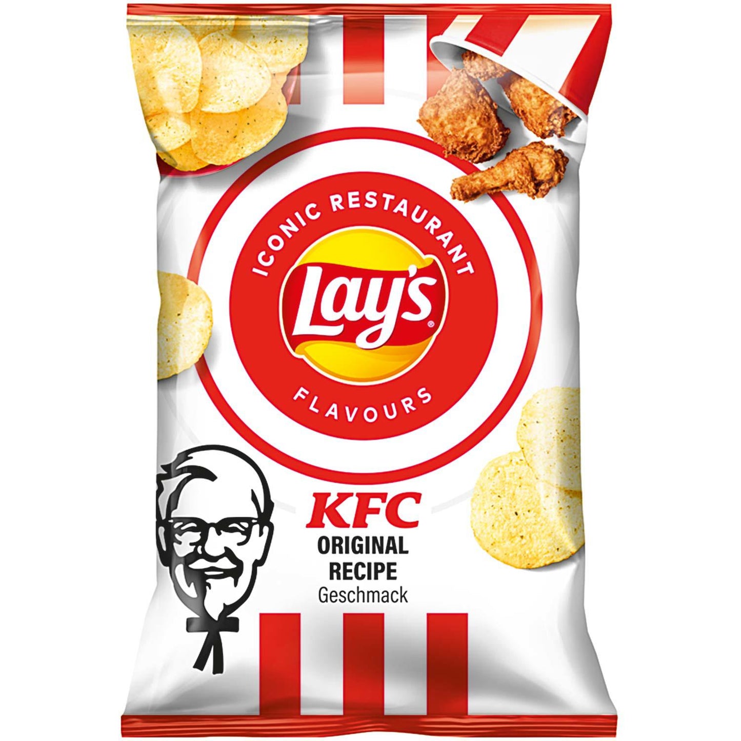 LAYS KFC Original Recipe Flavor Potato Chips Snacks 150g 5.3oz