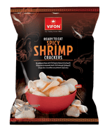 VIFON Spicy Shrimp Crackers Snacks 6 x 100g