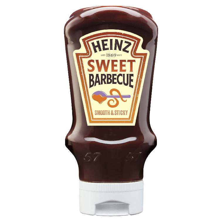 HEINZ SWEET BBQ Sauce Smooth & Sticky 500g