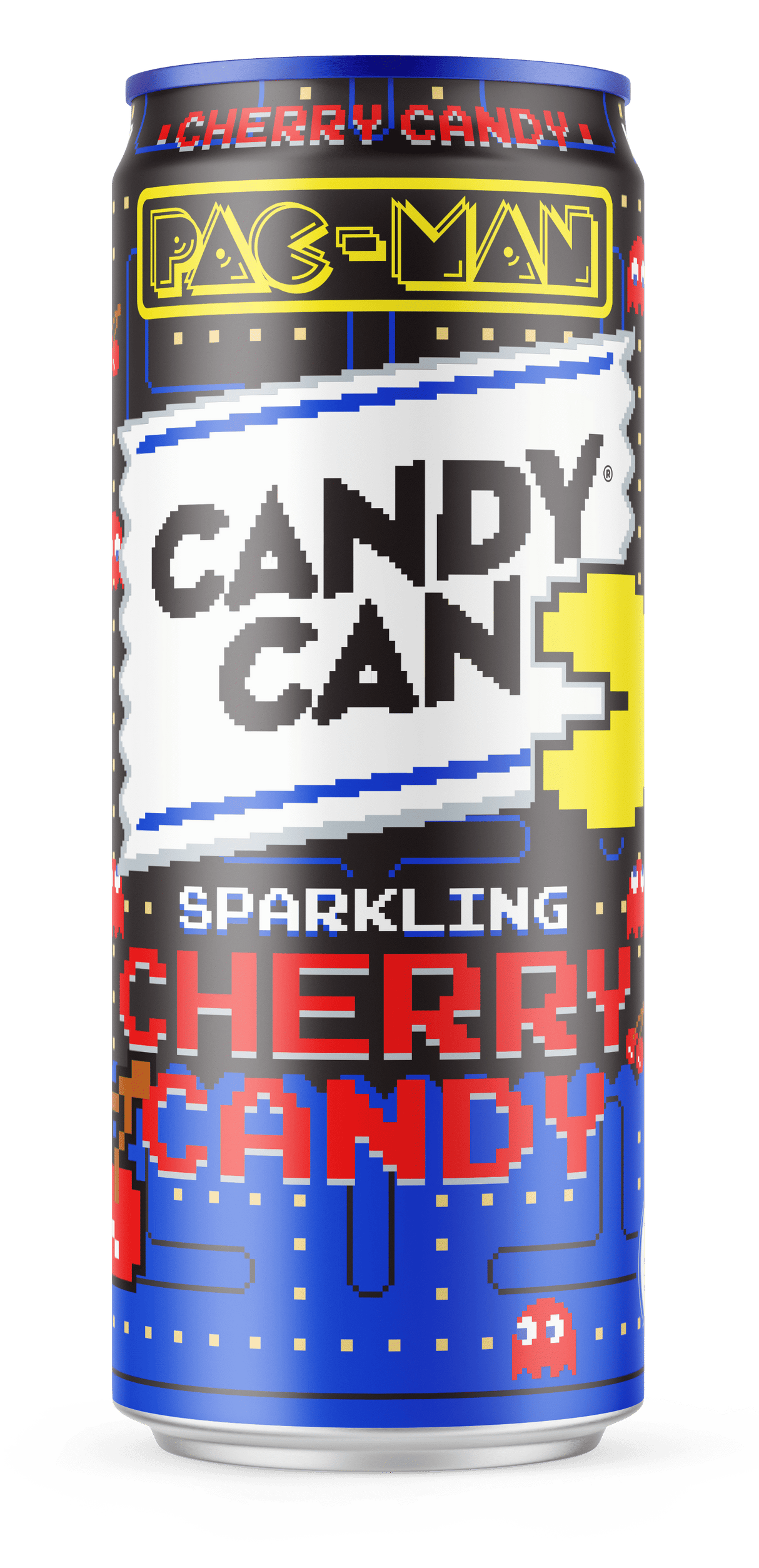 CANDY CAN PAC-MAN Sparkling Cherry Candy Flavor Lemonade 330ml