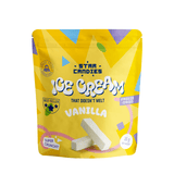 STAR CANDIES Freeze Dried Ice Cream Vanilla Flavor 12 x 16g