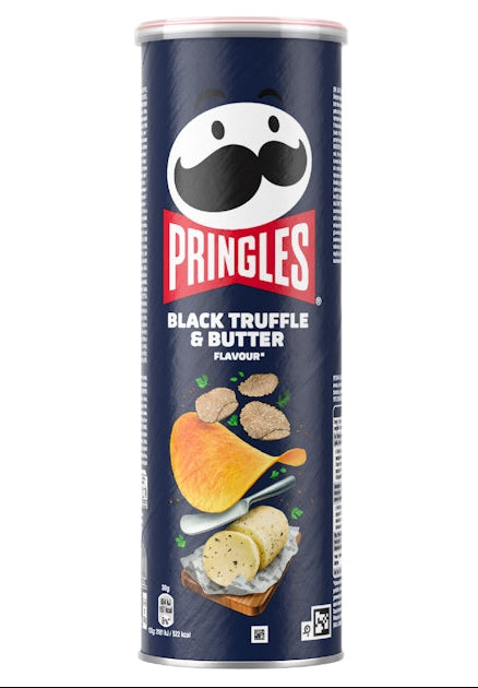 PRINGLES BLACK TRUFFLE & BUTTER Flavor Potato Chips 165g 5.8oz