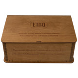 ETNO Natural Herbal Tea & Honey Collection in a Wooden Gift Box 185g