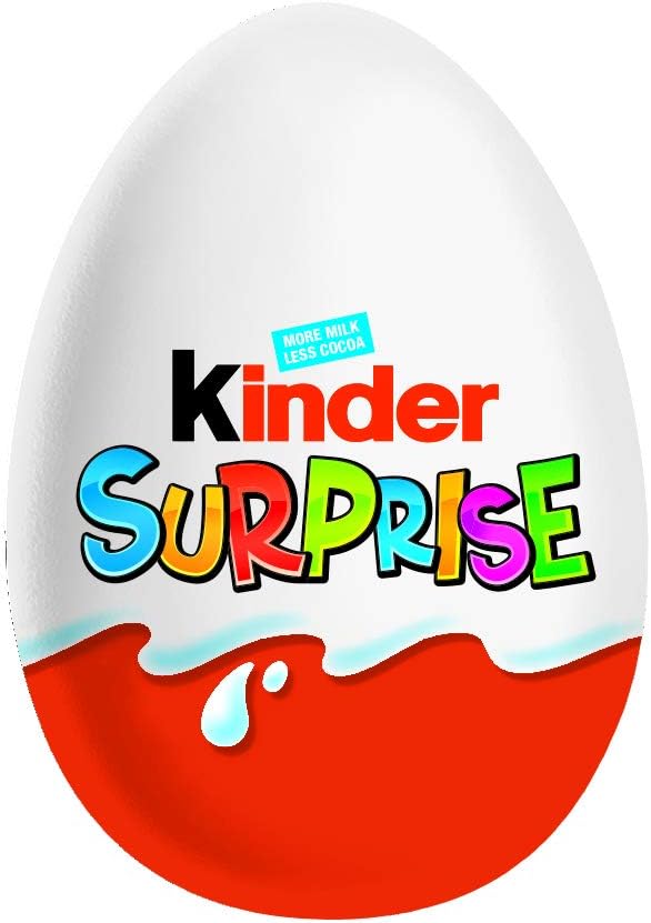 KINDER Surprise Chocolate Egg With Toy Inside 20g 0.7oz