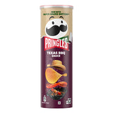 PRINGLES TEXAS BBQ SAUCE Flavor Potato Chips Paper-Based Bottom Tube 165g