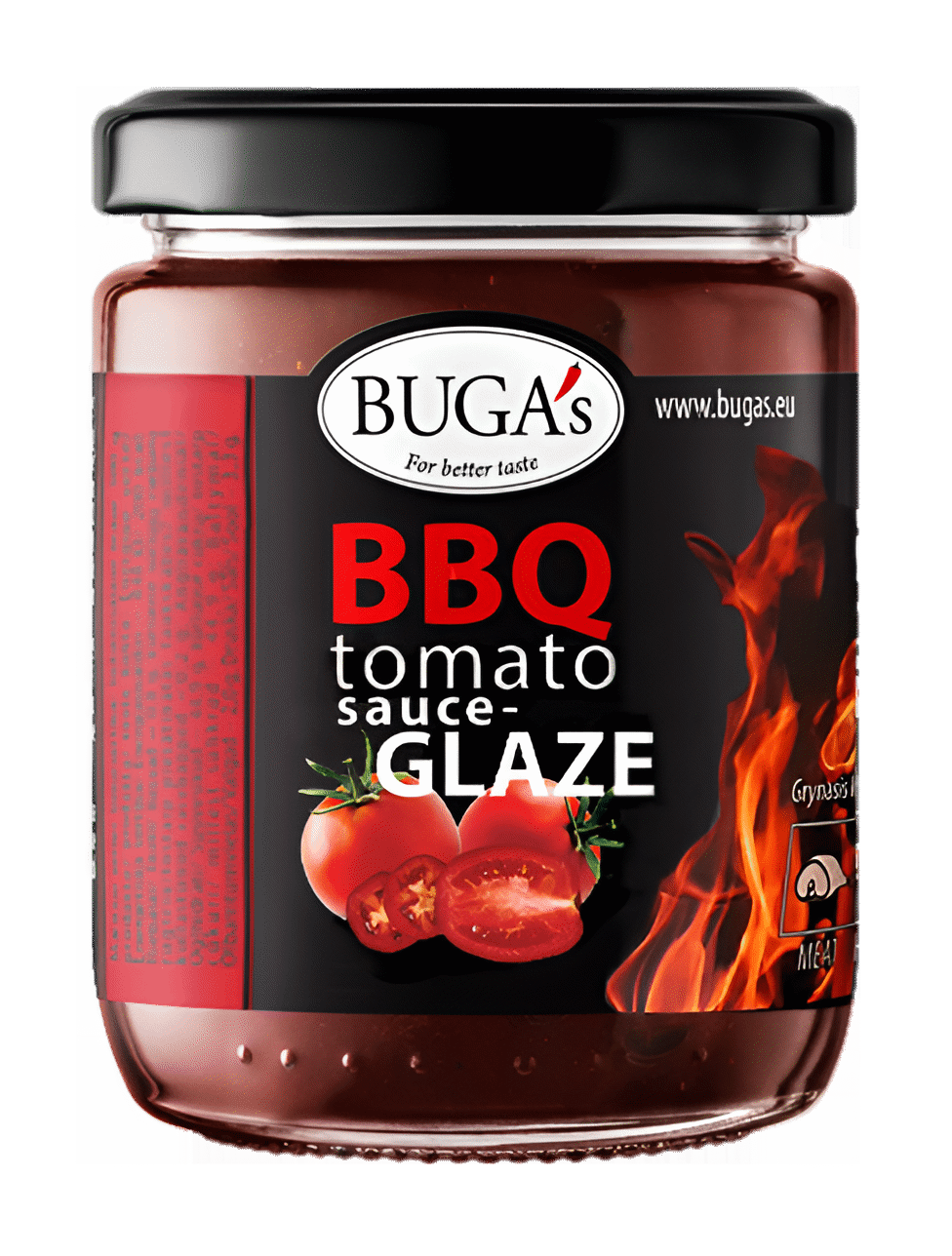 BUGA'S BBQ Tomato Sauce Glaze Jar 190g 6.7oz