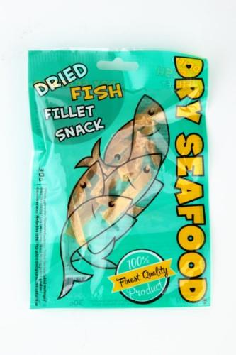DRY SEAFOOD Dried Northern Blue Whiting Fish Fillet Fish Snack 30g