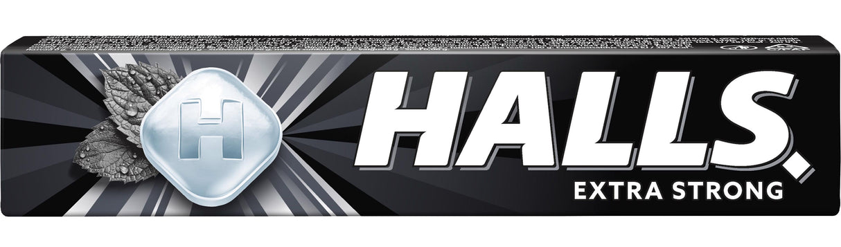 HALLS EXTRA STRONG Refreshing Pastilles 33.5g