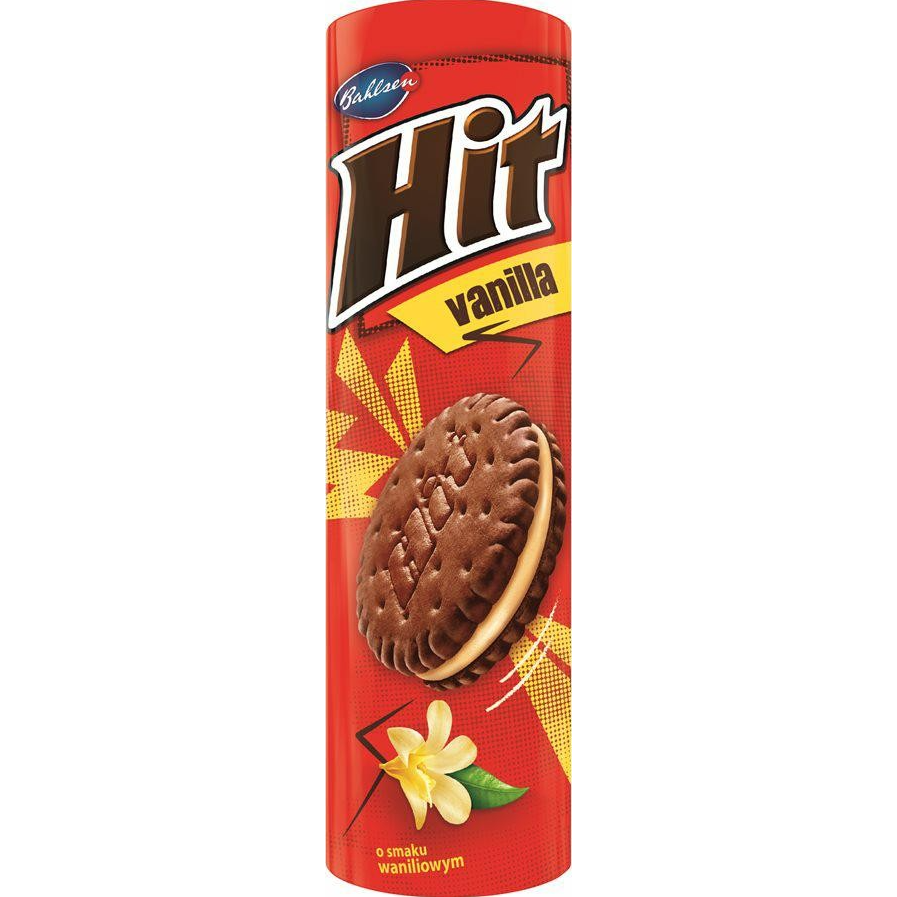 HIT Crunchy Cookies with Vanilla Filling 220g