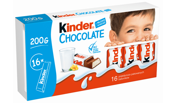 KINDER Milk Chocolate Bars 200g