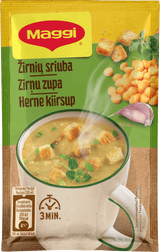 MAGGI Instant Yellow Pea Soup with Croutons 12 x 22g