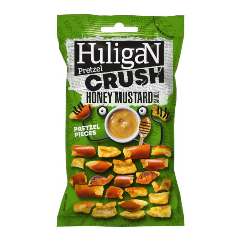 HULIGAN Crush Pretzel Pieces Honey Mustard Flavor 65g