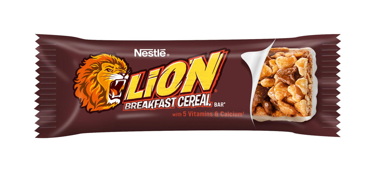LION Breakfast Cereal Bar with Vitamins & Calcium 25g