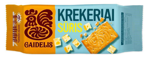 GAIDELIS Cheese Flavor Crackers 70g