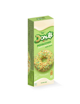 CUORENERO Tiny Donuts Strawberry, Cocoa & Pistachio Flavors 3 x 111g