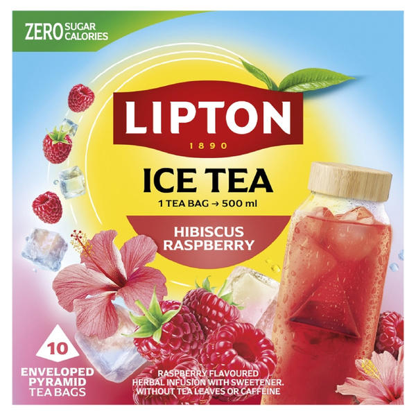 LIPTON ICE TEA Hibiscus Raspberry Flavor Herbal Tea 35g