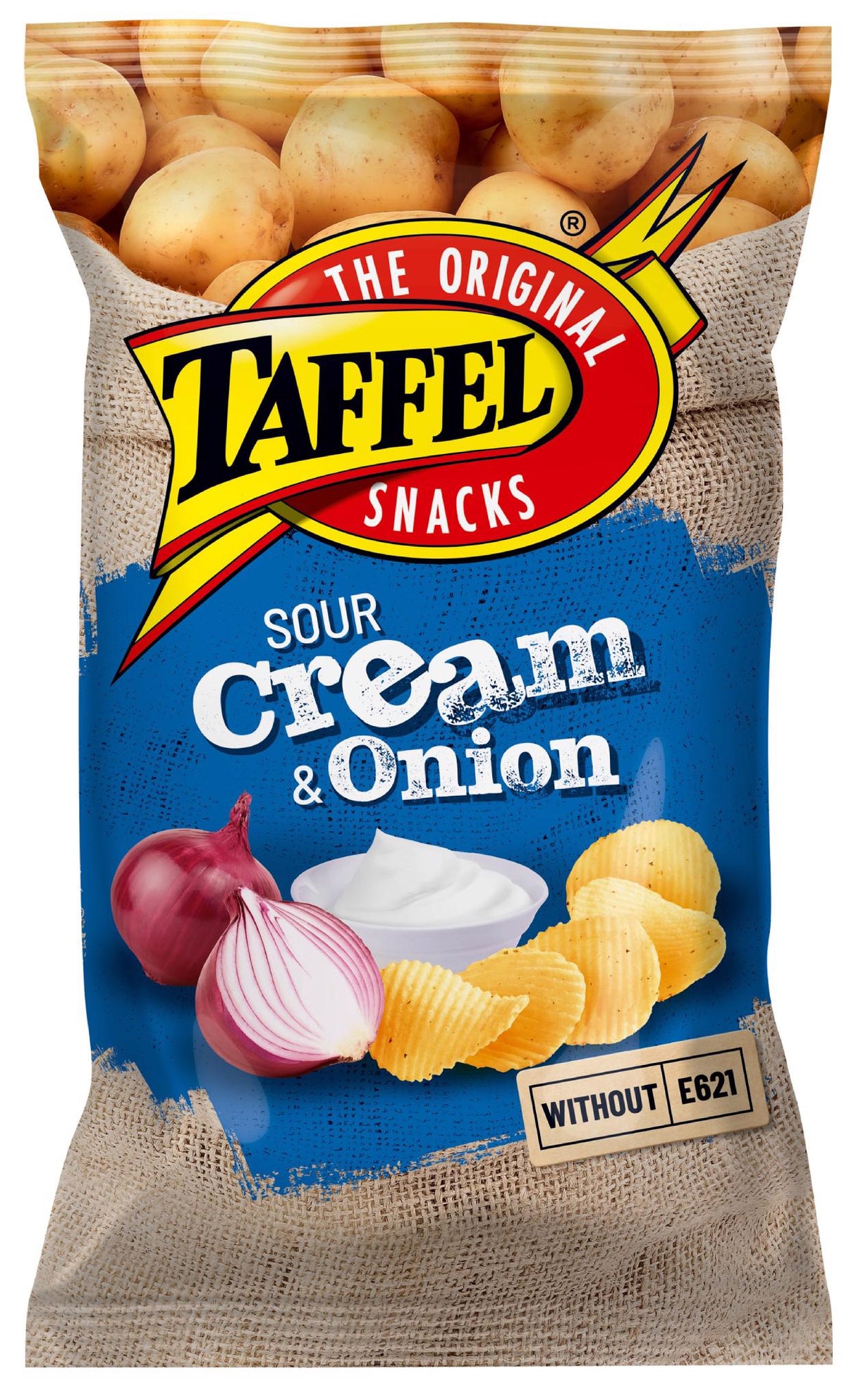 TAFFEL Sour Cream & Onion Flavor Potato Chips 180g