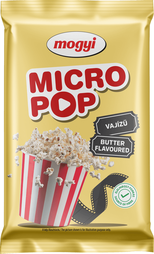 MOGYI Butter Flavor Popcorn Microwave Ready Bag 100g