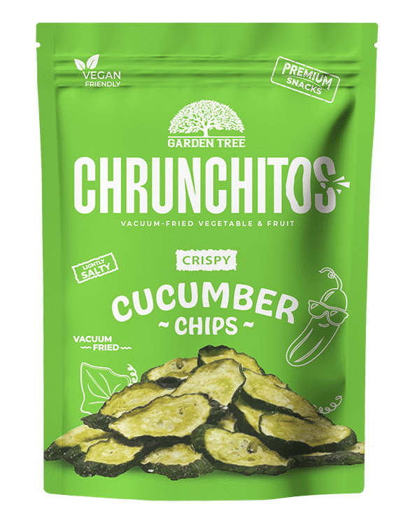 GARDEN TREE CHRUNCHITOS Vacuum-Fried Crispy Cucumber Chips 45g