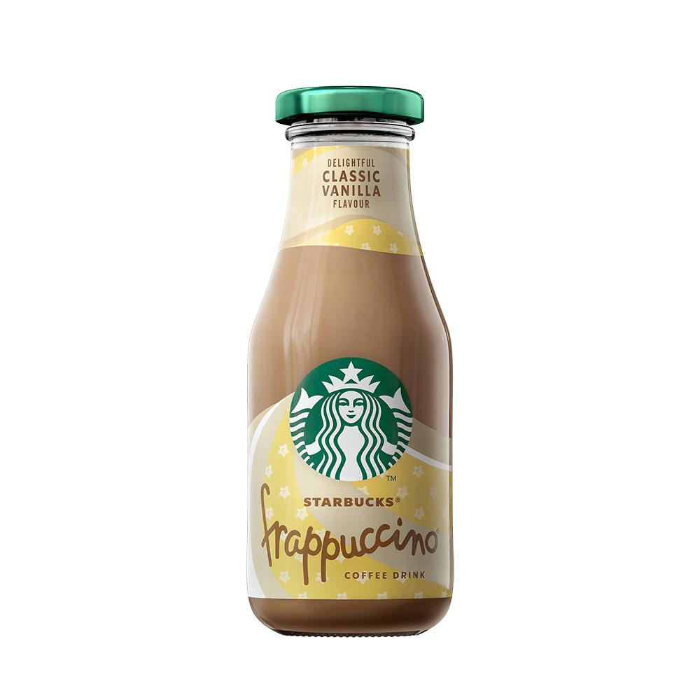 STARBUCKS FRAPPUCCINO Delightful Classic Vanilla Flavor Coffee Drink 250ml