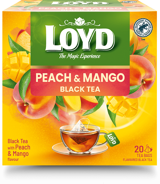 LOYD MANGO & PEACH Flavor Black Tea 36g