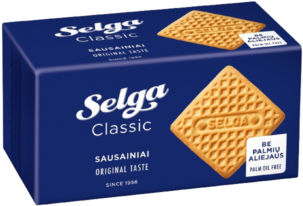 SELGA Classic Cookies 180g