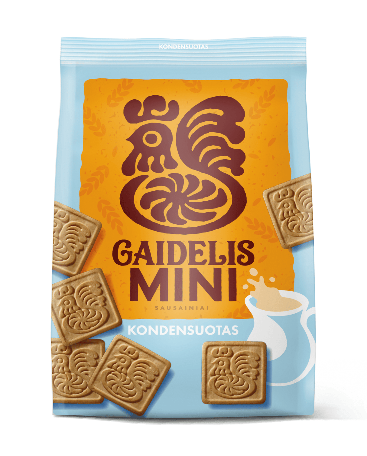 GAIDELIS Sweet Condensed Milk Flavor Mini Cookies 380g