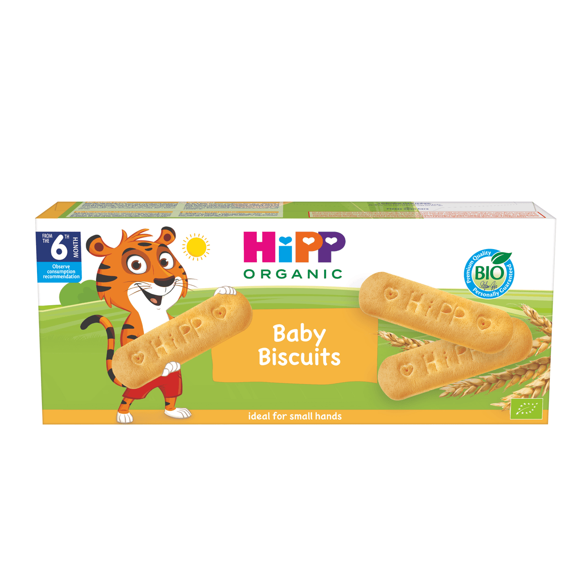 HIPP ORGANIC Baby Biscuits Snacks Cookies From 6+ Months 180g 6.3oz