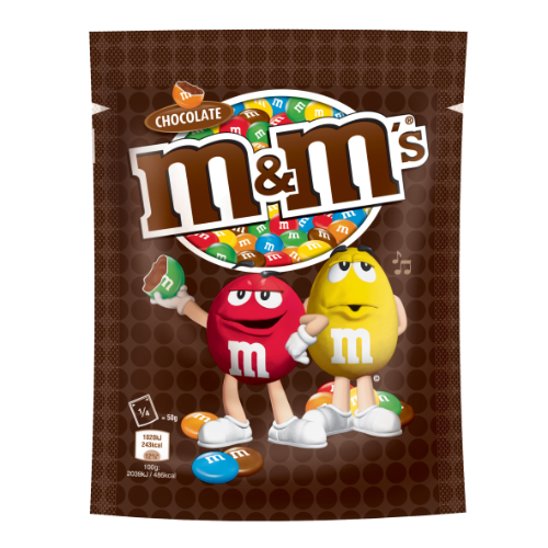 M&M's Sugar Coated Chocolate Dragee Candy Sweets 200g 7oz