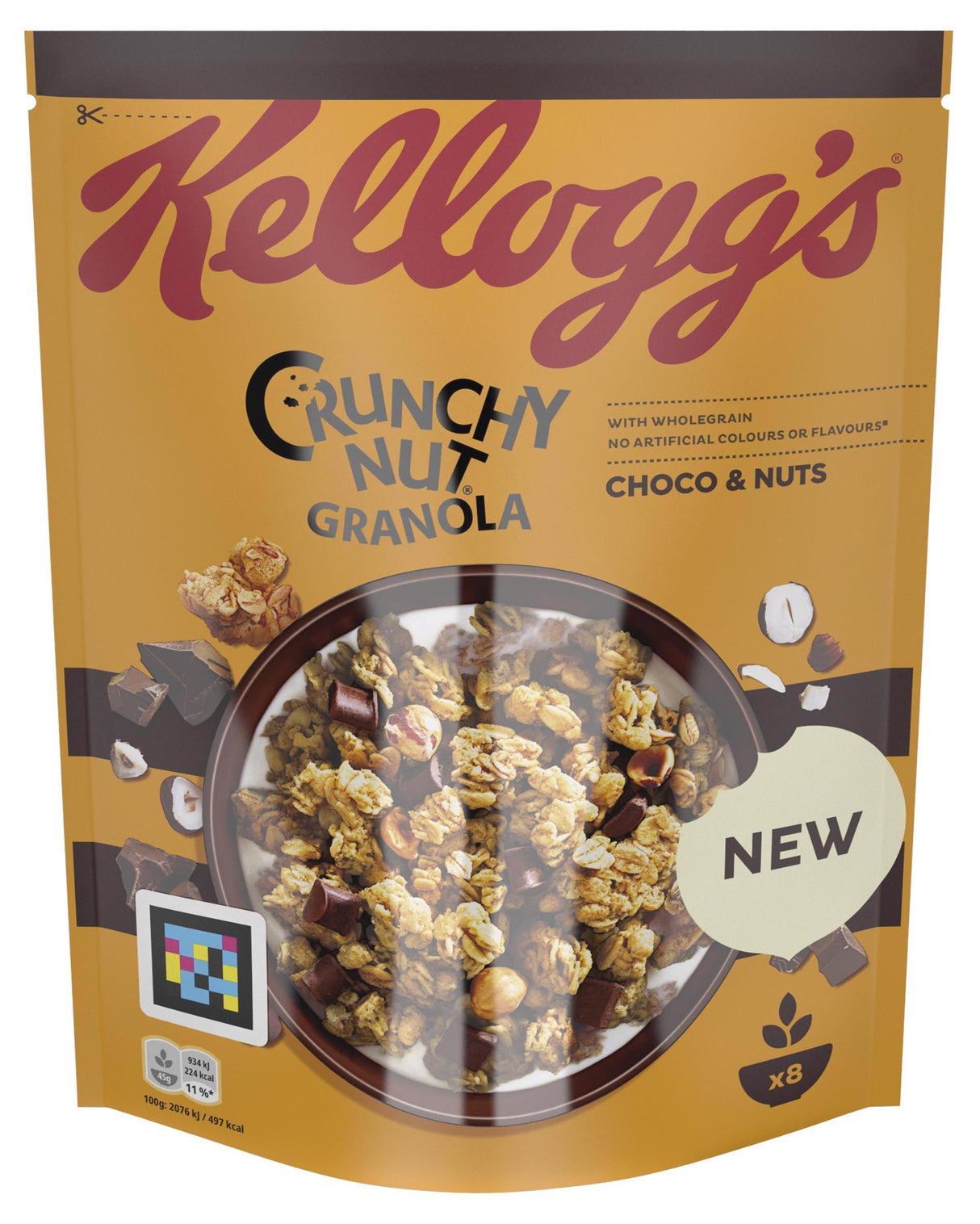 KELLOGGS Crunchy Nut Granola with Chocolate 380g