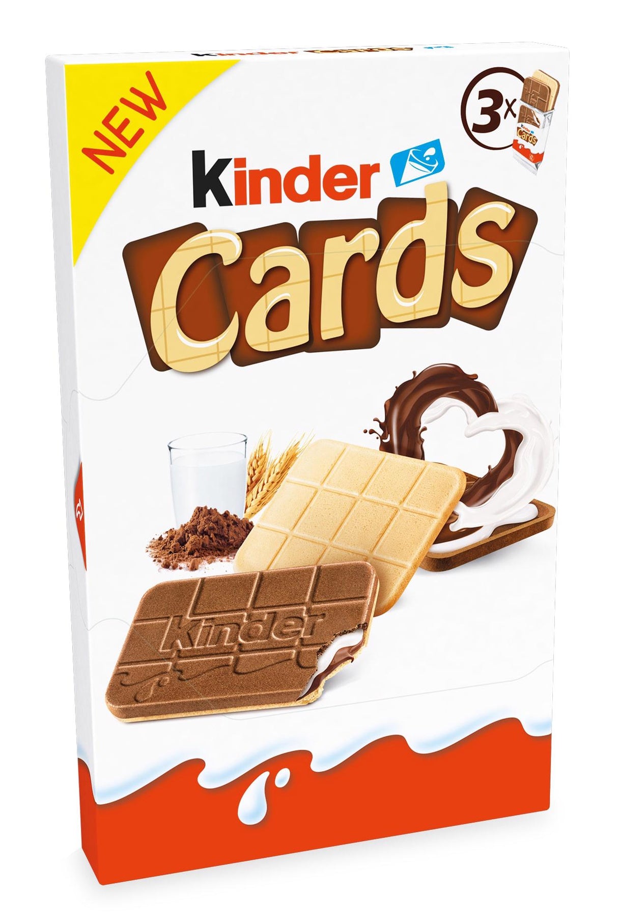 KINDER CARDS Chocolate Cookies 76.8g