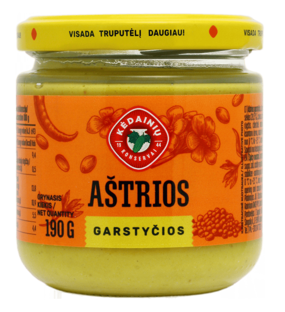 KKF Spicy Mustard 190g
