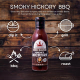 POPPAMIES SMOKY HICKORY BBQ Sauce 410g