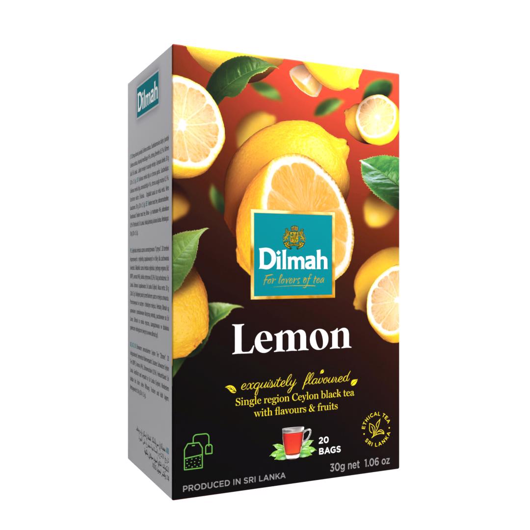DILMAH LEMON Flavor Ceylon Black Tea 30g