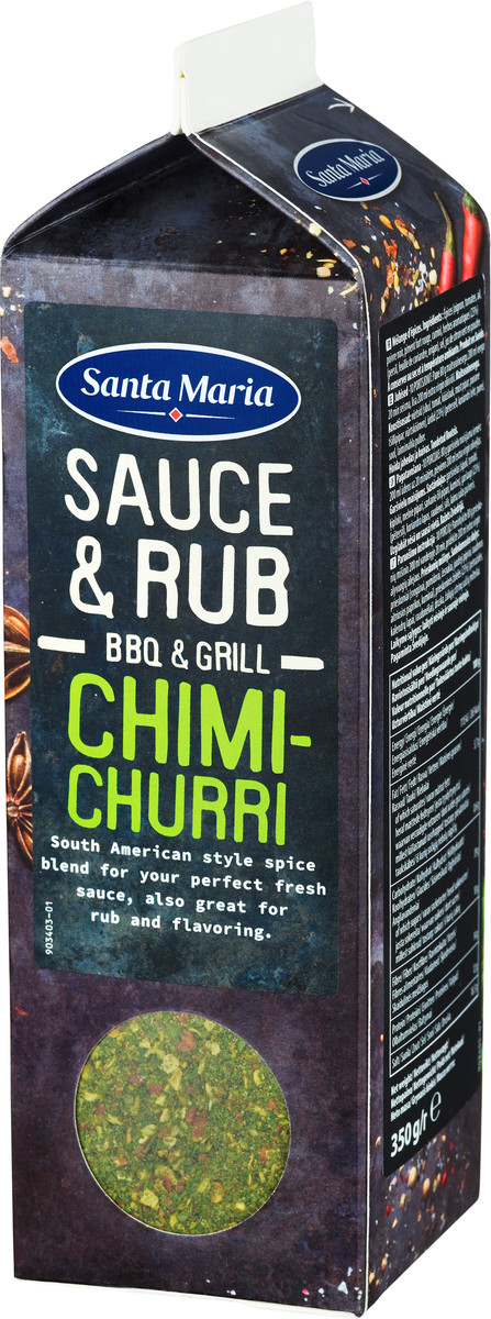 SANTA MARIA CHIMI-CHURRI Sauce & Rub BBQ Seasoning Spice Mix 350g 12.3oz