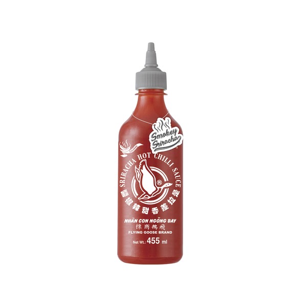 FLYING GOOSE Smokey Sriracha Hot Chilli Sauce 455ml