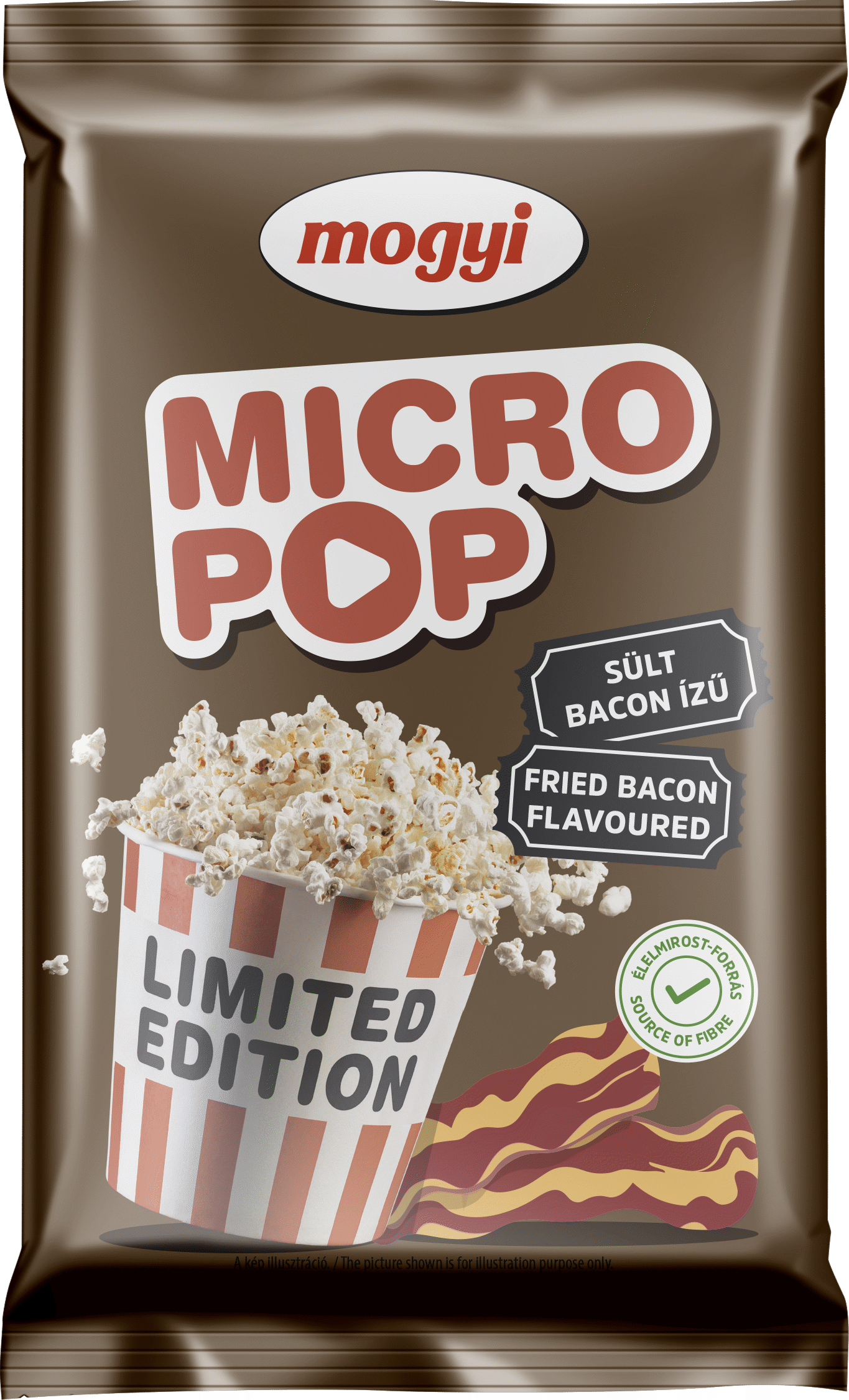 MOGYI Bacon Flavor Popcorn Microwave Ready Bag 100g