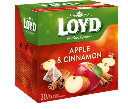 LOYD APPLE & CINNAMON Flavor Fruit Tea 45g
